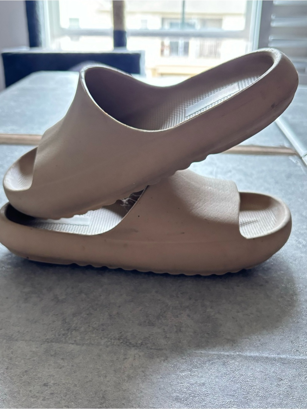 Tan slides